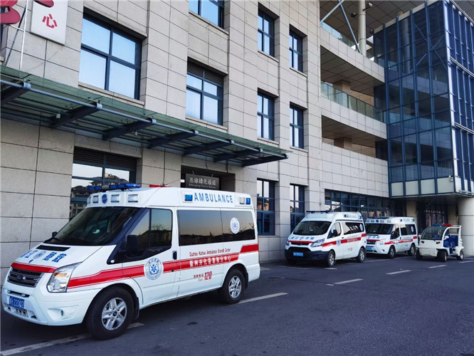 斗门救护车出租服务案例4